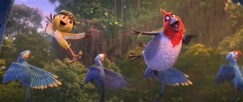 Characters from Rio 2 Movie